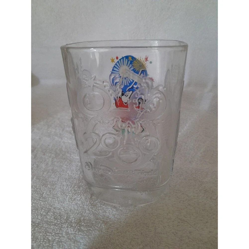 Disney  Mickey Mouse collectible glass